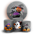 KIT Redondo e Trio - Dia das Bruxas Halloween - Sublimado 3D - Imagem 1