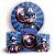 KIT Redondo e Trio - Capitão América - Sublimado 3D - Imagem 1