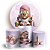 KIT Redondo e Trio - Capivara - Sublimado 3D - Imagem 1