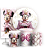 KIT Redondo Trio e Faixa - Minnie - Sublimado 3D - Imagem 1