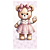 Faixa Lateral - Ursinha - Sublimado 3D - Imagem 1