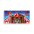 Painel Retangular - Circo - Sublimado 3D - Imagem 1