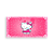 Painel Retangular - Hello Kitty - Sublimado 3D - Imagem 1