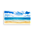 Painel Retangular - Praia - Sublimado 3D - Imagem 1