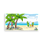 Painel Retangular - Praia - Sublimado 3D - Imagem 1