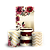 Faixa Lateral e Trio Cilindro Sublimado 3D Vest Facil - Floral - Imagem 1