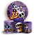 KIT Redondo e Trio - Dia Das Bruxas Halloween - Sublimado 3D - Imagem 1