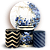 KIT Redondo e Trio - Floral - Sublimado 3D - Imagem 1