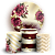 KIT Redondo e Trio - Floral - Sublimado 3D - Imagem 1