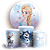 KIT Redondo e Trio - Frozen - Sublimado 3D - Imagem 1