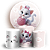 KIT Redondo e Trio - Gata Marie - Sublimado 3D - Imagem 1