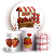 KIT Redondo e Trio - Morango Do Amor - Sublimado 3D - Imagem 1