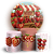 KIT Redondo e Trio - Morango Do Amor - Sublimado 3D - Imagem 1