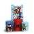 Faixa Lateral e Trio Cilindro Sublimado 3D Vest Facil - Homem Aranha Miles Morales - Imagem 1