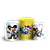 Trio Cilindro - Mickey Pintor - Sublimado 3D - Imagem 1