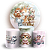 KIT Redondo e Trio - Safari - Sublimado 3D - Imagem 1
