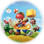 Painel Redondo - Super Mario - Sublimado 3D - Imagem 1
