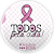 Painel Redondo - Outubro Rosa - Sublimado 3D - Imagem 1