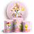 KIT Redondo e Trio - Baby Lola - Sublimado 3D - Imagem 1