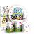 KIT Redondo Trio e Faixa - Baby Looney Tunes - Sublimado 3D - Imagem 1