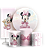 KIT Redondo Trio e Faixa - Minnie Baby Rosa - Sublimado 3D - Imagem 1