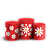 Trio Cilindro Sublimado 3D - Flor Margarida - Imagem 1