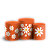 Trio Cilindro Sublimado 3D - Flor Margarida - Imagem 1