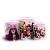 Trio Cilindro Sublimado 3D - Emilly Vick Os Rosa - Imagem 1