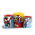 Trio Cilindro Sublimado 3D - Homem Aranha - Imagem 1