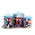 Trio Cilindro Sublimado 3D - Homem Aranha - Imagem 1