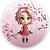 Painel de Mesa Sublimado 3D - Sakura - Imagem 1