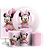 KIT Redondo Trio e Faixa Sublimado 3D - Minnie - Imagem 1