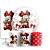 KIT Redondo Trio e Faixa Sublimado 3D - Minnie - Imagem 1