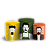 Trio Cilindro Sublimado 3D - Breaking Bad - Imagem 1