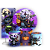 KIT Redondo Trio e Faixa Sublimado 3D - Stitch Halloween - Imagem 1
