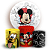 KIT Redondo e Trio Sublimado - Mickey - Imagem 1