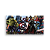 Painel Retangular Sublimado - Herois Vingadores - Imagem 1