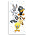 Capa Faixa Lateral Sublimado - Looney Tunes - Imagem 1