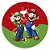 Capa Painel Redondo Sublimado - Super Mario - Imagem 1
