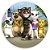 Capa Painel Redondo Sublimado - Talking Tom - Imagem 1