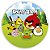 Capa Painel Redondo Sublimado - Angry Birds - Imagem 1