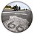 Capa Painel Redondo Sublimado - Route 66 - Imagem 1