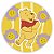 Capa Painel Redondo Sublimado - Ursinho Pooh - Imagem 1