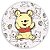 Capa Painel Redondo Sublimado - Ursinho Pooh - Imagem 1