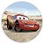 Capa Painel Redondo Sublimado - Carros Pixar - Imagem 1