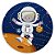 Capa Painel Redondo Sublimado - Astronauta - Imagem 1
