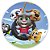 Capa Painel Redondo Sublimado - Talking Tom - Imagem 1