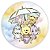 Capa Painel Redondo Sublimado - Ursinho Pooh - Imagem 1