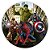 Capa Painel Redondo Sublimado - Vingadores - Imagem 1