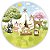 Capa Painel Redondo Sublimado - Animais Bosque - Imagem 1